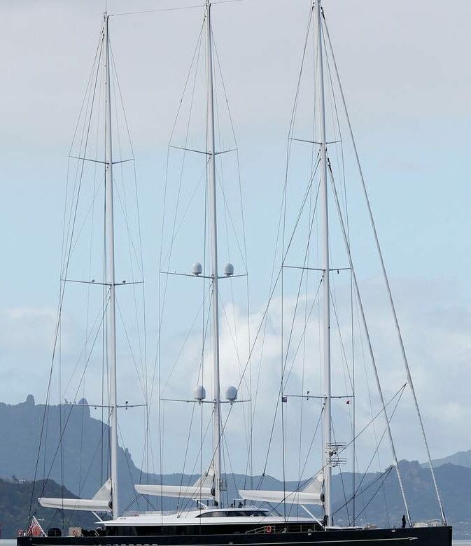 Sea Eagle II Superyacht in Port Nikau, New Zealand