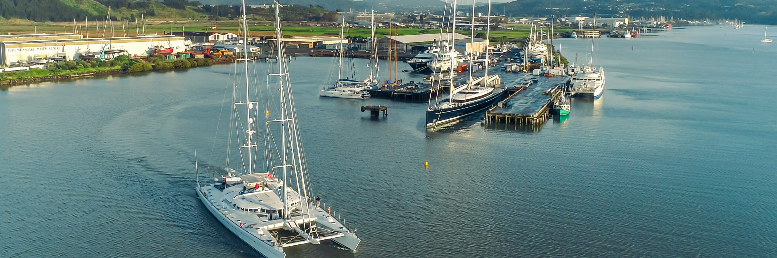 Port Nikau Main wharf Douce France
